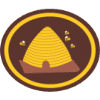 Distintivo da especialidade Apicultura
