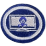 Distintivo da especialidade Crítico de Mídia
