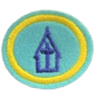 Distintivo da especialidade Igreja