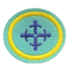 Distintivo da especialidade Unidade no Corpo de Cristo