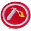 Distintivo da especialidade Segurança Contra Incêndios