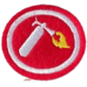 Distintivo da especialidade Segurança Contra Incêndios