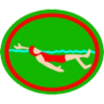 Distintivo da especialidade Natação Intermediário I