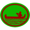 Distintivo da especialidade Canoagem
