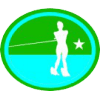 Distintivo da especialidade Esqui Aquático - avançado