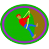 Distintivo da especialidade Escalada