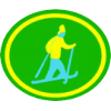 Distintivo da especialidade Esqui Cross Country