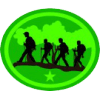Distintivo da especialidade Liderança Campestre - avançado