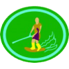 Distintivo da especialidade Wakeboard
