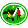Distintivo da especialidade Acampamento Seguro - avançado