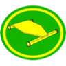 Distintivo da especialidade Carrinho de Rolimã