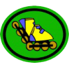 Distintivo da especialidade Patins