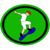 Distintivo da especialidade Waveboarding