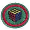 Distintivo da especialidade Cubo Mágico