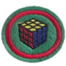 Distintivo da especialidade Cubo Mágico