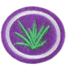 Distintivo da especialidade Plantas Medicinais