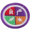 Distintivo da especialidade Remédios da Natureza