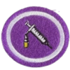 Distintivo da especialidade Vacinas