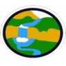 Distintivo da especialidade Quedas dágua