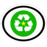 Distintivo da especialidade Reciclagem e Sustentabilidade - avançado