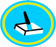 Distintivo da especialidade Lapidação