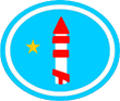 Distintivo da especialidade Espaçomodelismo - avançado