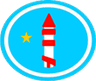 Distintivo da especialidade Espaçomodelismo - avançado