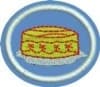 Distintivo da especialidade Decoração de Bolos