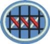 Distintivo da especialidade Bordado em Ponto Cruz