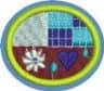 Distintivo da especialidade Patchwork