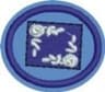 Distintivo da especialidade Gravuras em Vidro