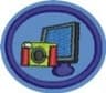 Distintivo da especialidade Fotografia Digital